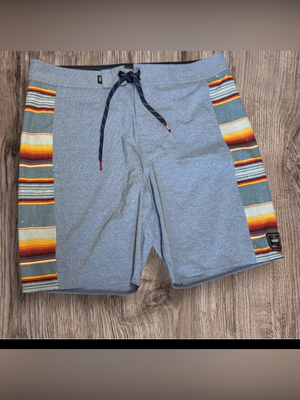 Like New! Vans Off The Wall Side Psych Board Shorts SZ 32
